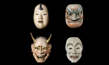 Masks top row: 1884.114.34, .57; bottom row 118.114.9, .46 (in store)