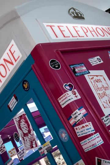 A view of the Beyond the Binary exhibition